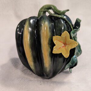 Katherine Houston Medium Squash - Flemish Toned  Squash Paint/Porcelain 6"x6"